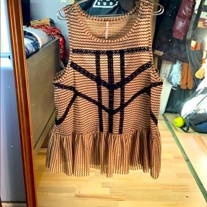 Free People knit tank top